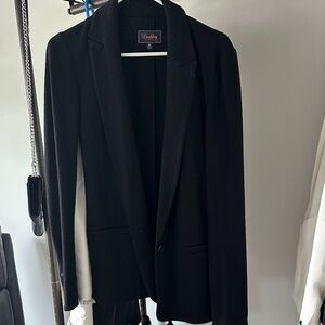 Classic Black Women's Blazer by Buckley (wool blazer)